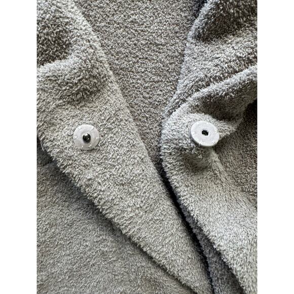 QVC Barefoot Dreams CozyChic Coatigan with Patch Pockets NWT BEACH ROCK SIZE 1X - Picture 6 of 8